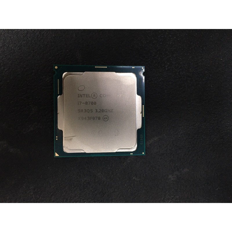 Intel i7 8700 3.2Ghz 升級換下，無風扇，功能正常無超頻，誠可議