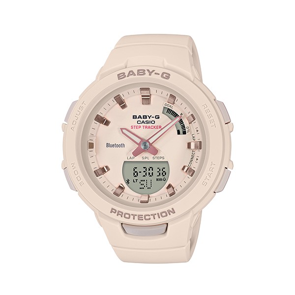 【CASIO】卡西歐 BABY-G 智慧型運動錶款 BSA-B100-4A1 防水100米 台灣卡西歐保固一年