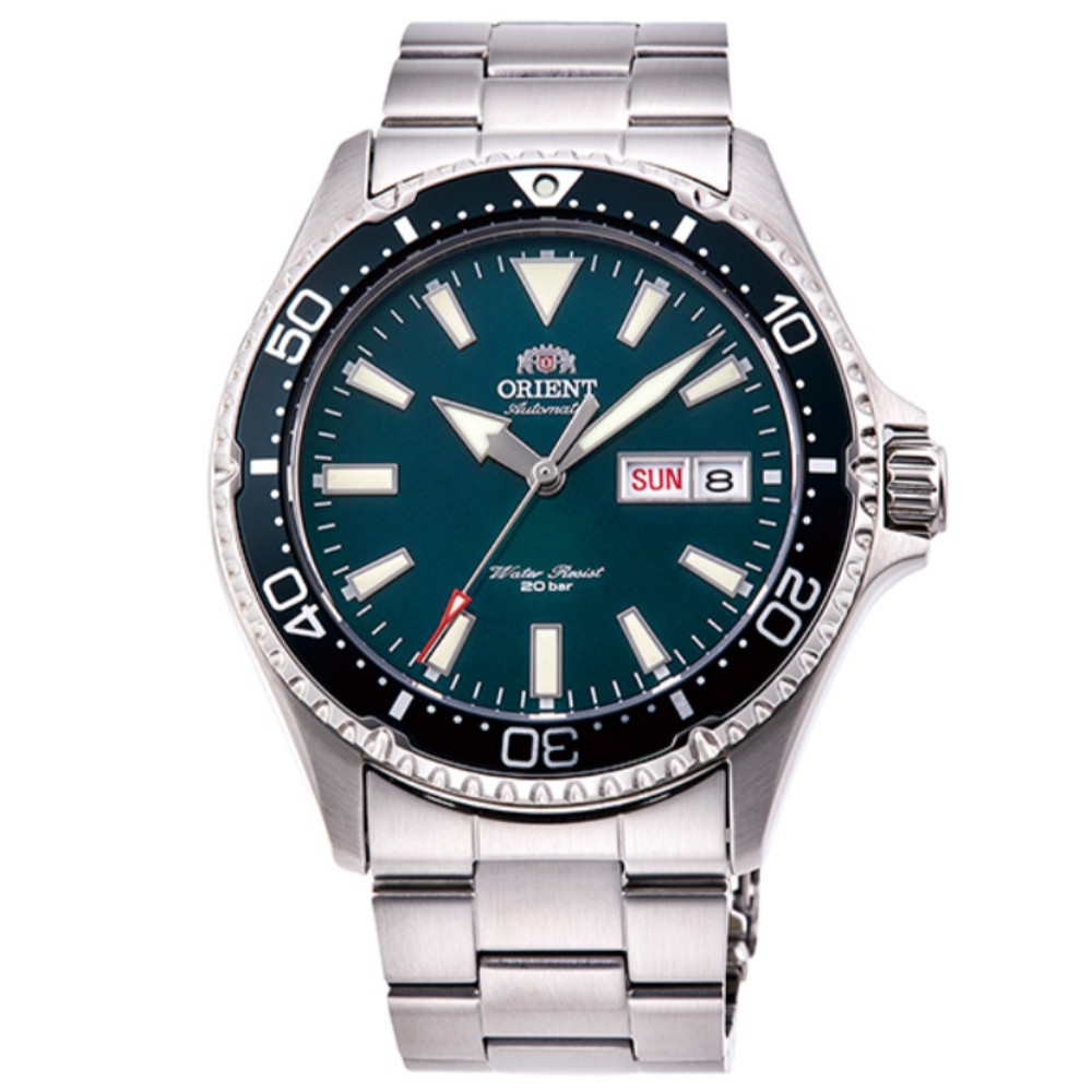 【聊聊甜甜價】ORIENT 東方錶 WATER RESISTANT系列 RA-AA0004E (綠) / 41.8mm