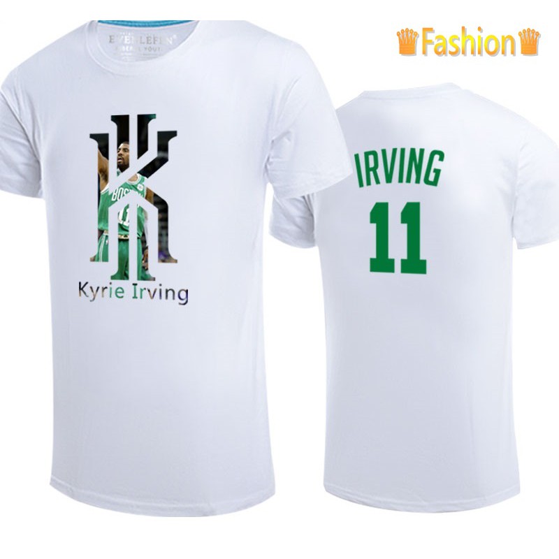 💥歐文Kyrie Irving厄文短袖棉T恤上衣💥NBA球衣獨行俠隊運動圓領衣服T-shirt男T塞爾提克籃球衣D17