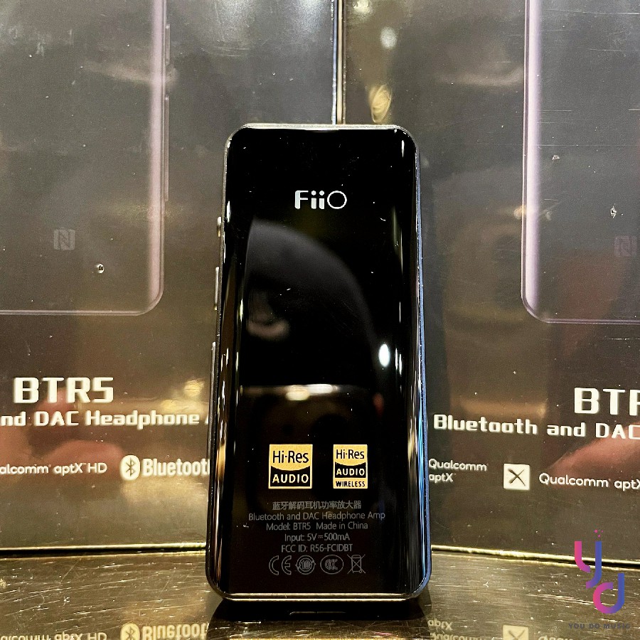 『分期免運費』保固公司貨 FiiO BTR5 隨身 藍芽 DAC 音樂接收器 旗艦款 有線耳機 變無線