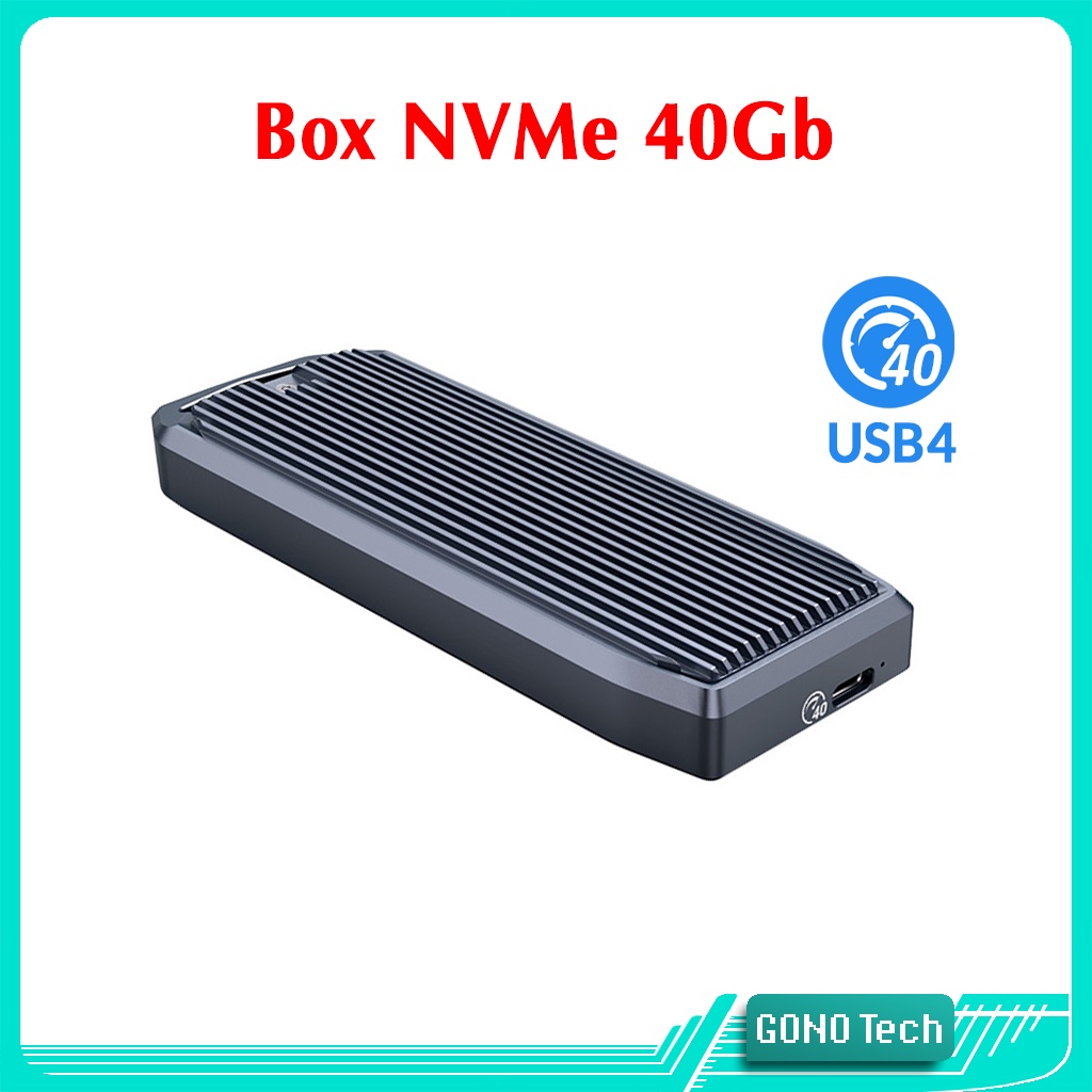 固態硬盤盒 M2 NVMe USB4 Thunderbolt 3 / 4 Orico M2V01-C4 40Gbps 開