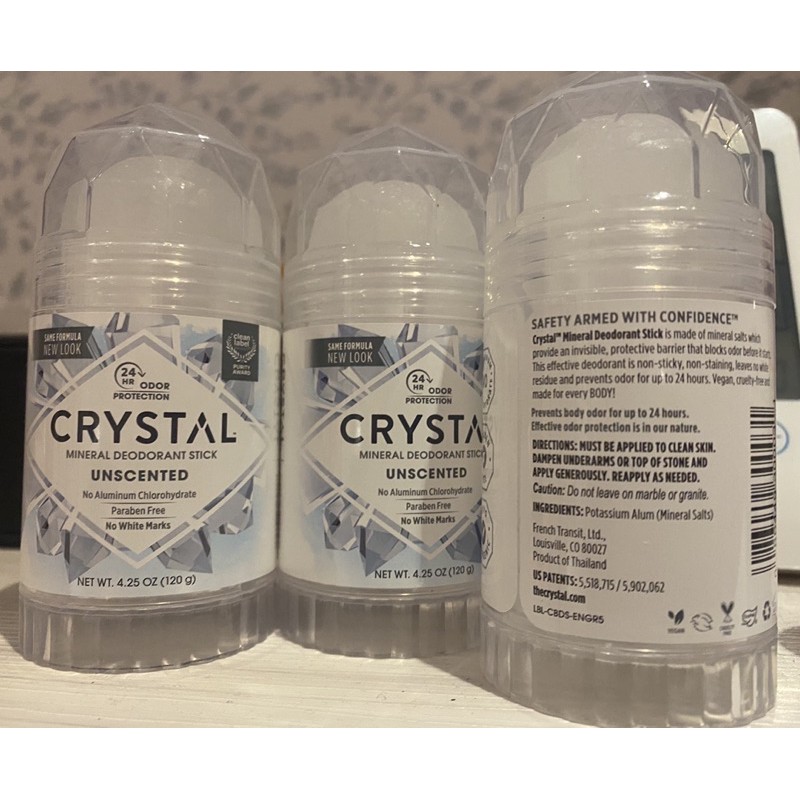 Crystal Body Deodorant 水晶止汗石 礦鹽消臭石 40g、120g