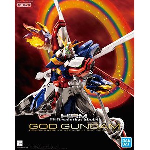 BANDAI 1/100 HiRM High-Resolution Model God Gundam 神威 神鋼彈