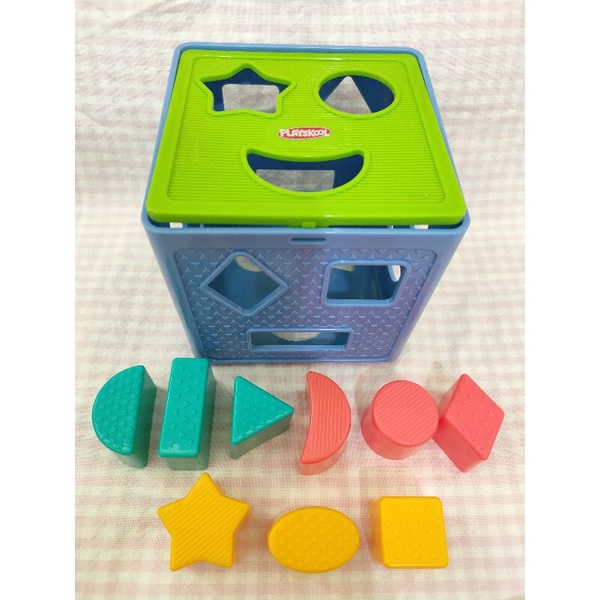 美國Playskool兒樂寶 益智積木盒 形狀配對盒