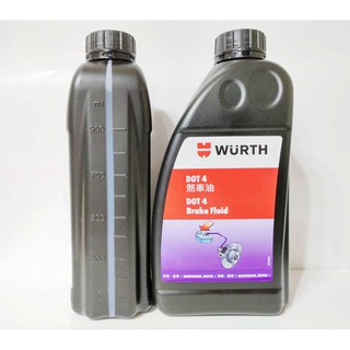 愛淨小舖-德國福士wurth dot4 煞車油 剎車油 公司貨