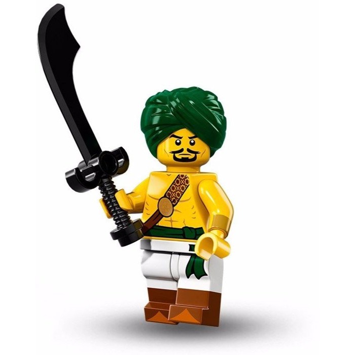 【LEGO 樂高】Minifigures人偶包系列: 16代 71013 | #2 沙漠戰士 Arabian