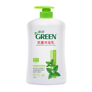 綠的GREEN 抗菌沐浴乳-檸檬香蜂草 1000ml
