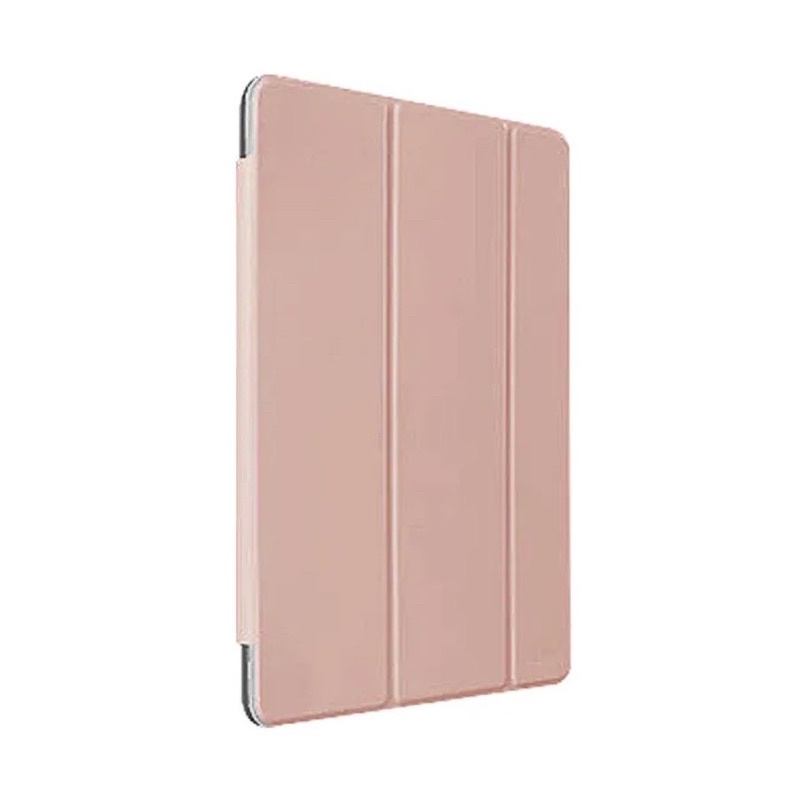 Apple iPad Pro11吋防摔霧面透殼三折，玫瑰金