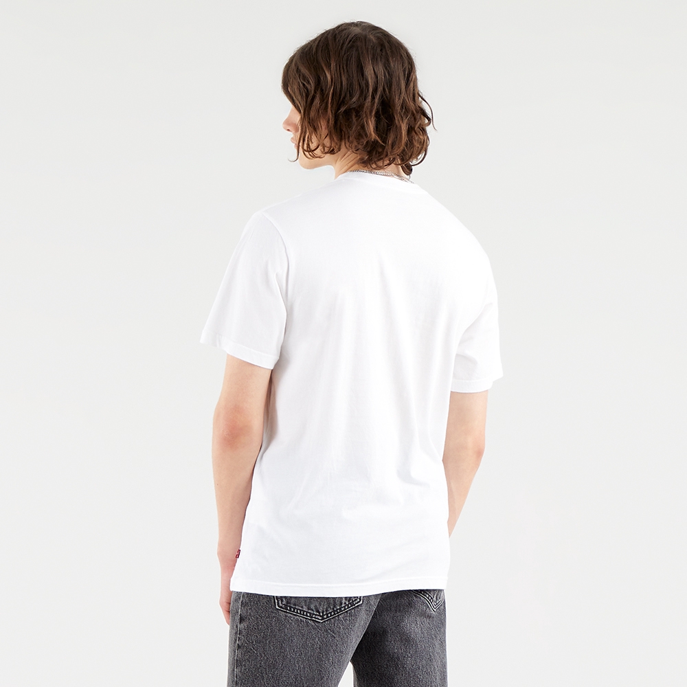 Image of Levis 短袖T恤 / 寬鬆休閒版型 / 摩登復古Logo / 白 男款 熱賣單品 16143-0083 #3