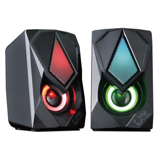 小白的生活工場*【ATake】惡霸桌上型多媒體喇叭 X9 / USB電源供電