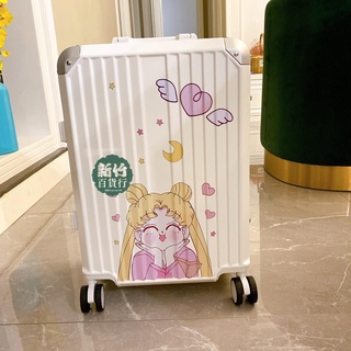 熱賣款💖行李箱貼紙 美少女戰士拉桿貼紙行李箱全貼整張ins風網紅大號防水不留膠可愛
