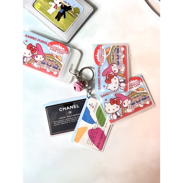 現貨 日本🇯🇵三麗鷗樂園 Hello Kitty 限定卡套 蛋黃哥 悠遊卡套 門禁卡套 證件票夾