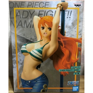 FGS> 正版 金證 航海王 海賊王 One piece 娜美 Lady fight 天後棒 性感 美女 公仔