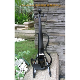 (亨德爾音樂-安畝提琴工作室)-新款 AX-0(B) 新款電小提琴-黑色電子小提琴 音色美高品質(送全配)+音箱