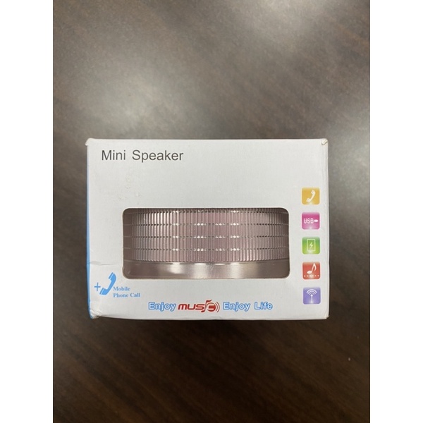 mini speaker 鋁合金金屬外觀 無線藍芽喇叭 重低音 娃娃機戰利品