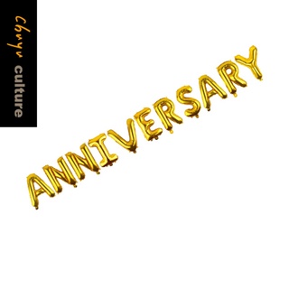 【珠友文化】派對佈置-鋁箔ANNIVERSARY-金 TAAZE讀冊生活