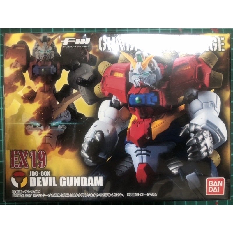 FW GUNDAM CONVERGE EX19 惡魔鋼彈 機動武鬥傳 G鋼彈 惡魔鋼彈最終型態 盒玩 萬代