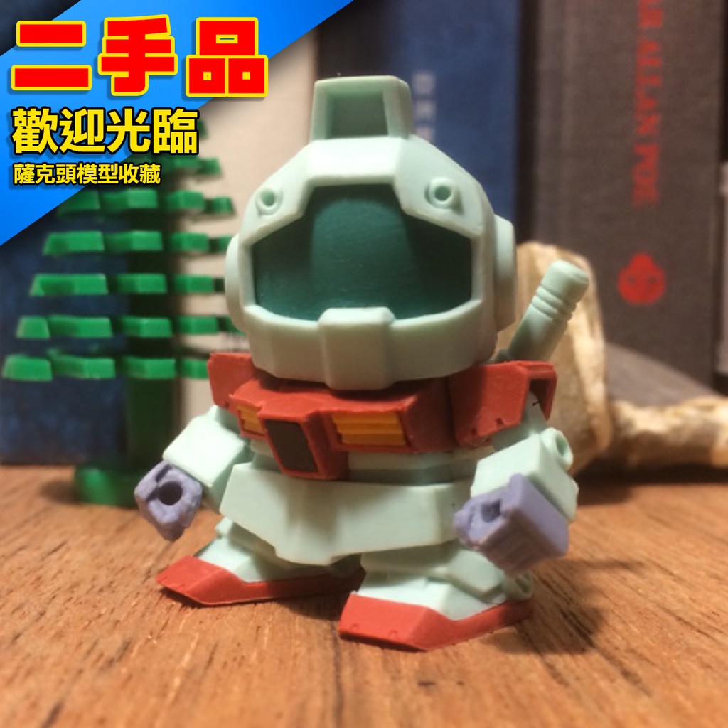 !二手 盒玩 Build Model Gundam 建構 鋼彈 精密分割 橡皮擦材質 吉姆 GM RGM-79 0079