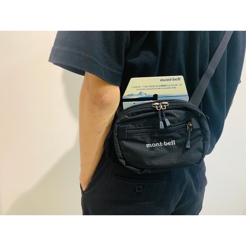 現貨 Mont Bell 1l腰包登山包包包登山機能小包戶外露營腰包beltpouch 日本 蝦皮購物