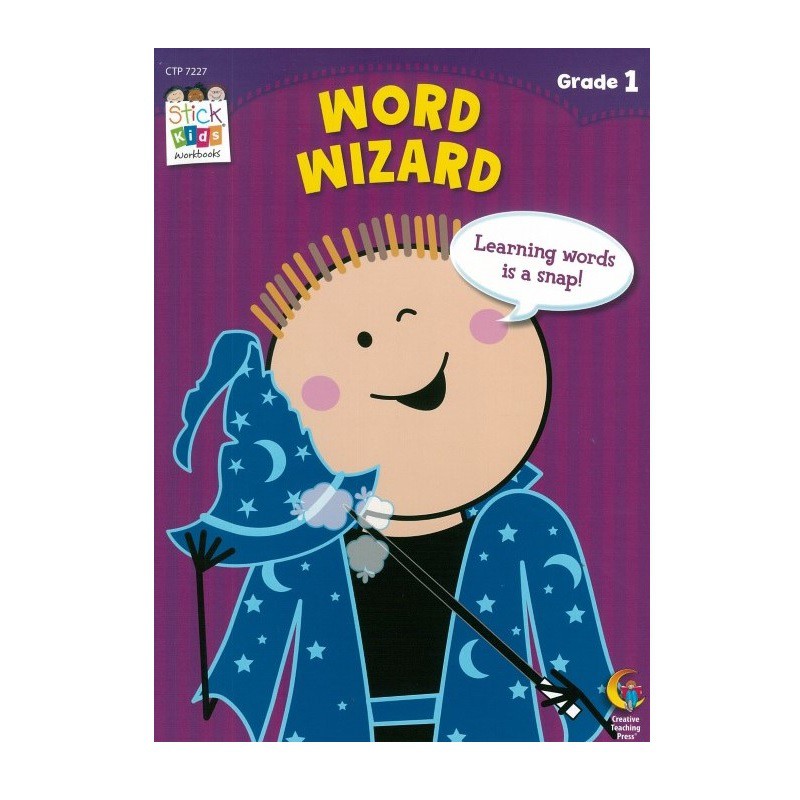 Stick Kids Workbook Grade 1: Word Wizard