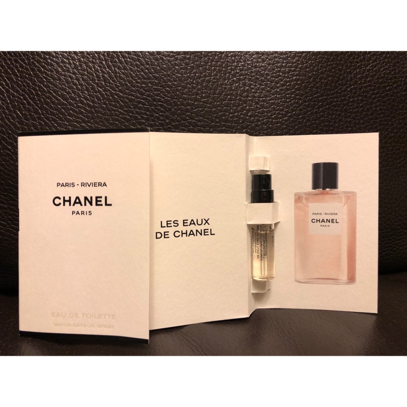 美國原裝 Chanel Les Eaux 香奈兒 2020巴黎 蔚藍海岸 中性淡香水 針管/ 試管 1.5ml