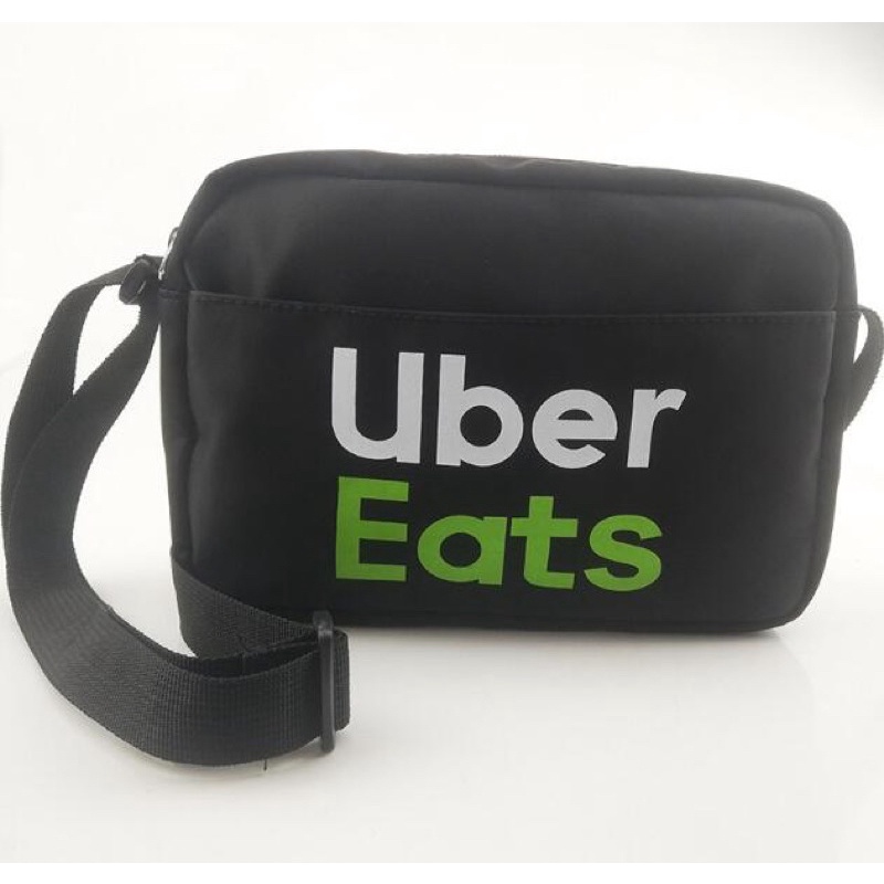 Uber Eats腰包 防水斜背腰包 斜背包 單肩包 外送腰包「全新有拆封」《喚換·惜物庫》