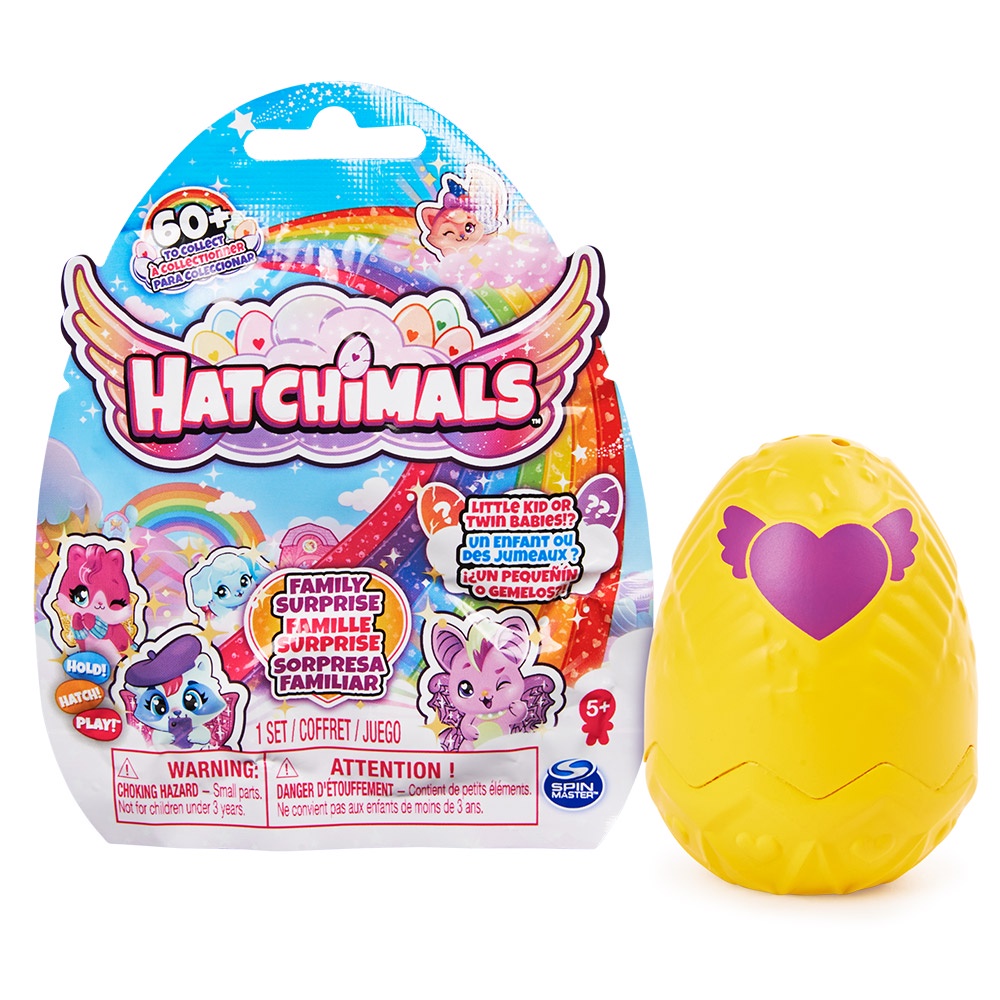 Hatchimals-家族驚喜單入組 隨機出貨 魔法寵物蛋