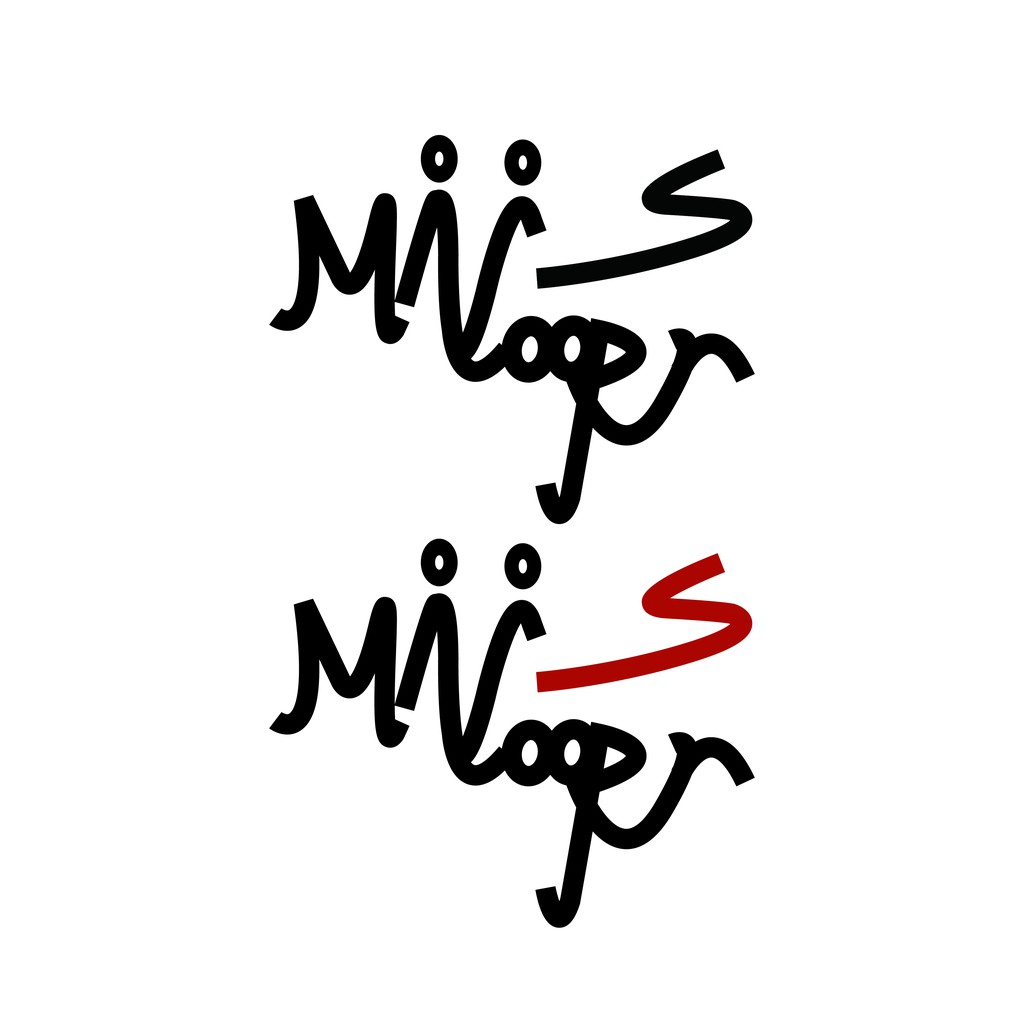[HSUPAON獨家設計款車貼] Mini coopers Logo Design