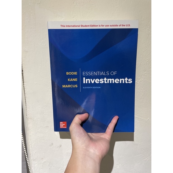 ESSENTIALS OF Investments