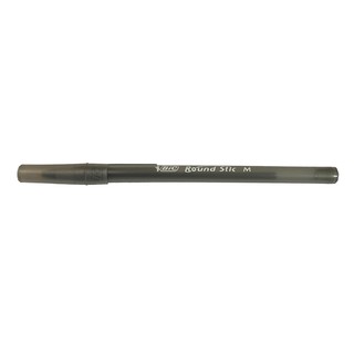 法國Bic 原子筆 BIC Round Stic M 透明磨砂款 黑色 1.0mm 原子筆