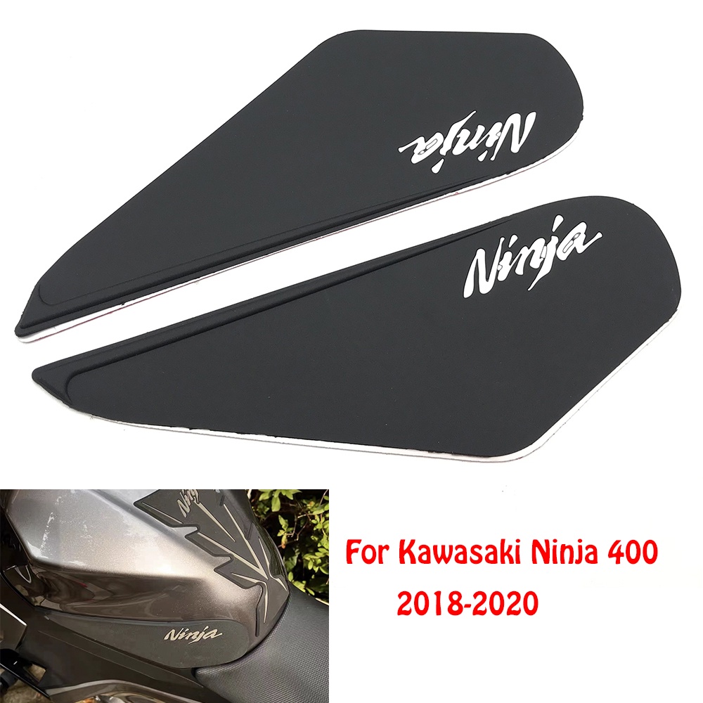 KAWASAKI 適用於川崎忍者 400 Ninja400 2018 2019 2020 2021 摩托車防滑貼紙油箱牽