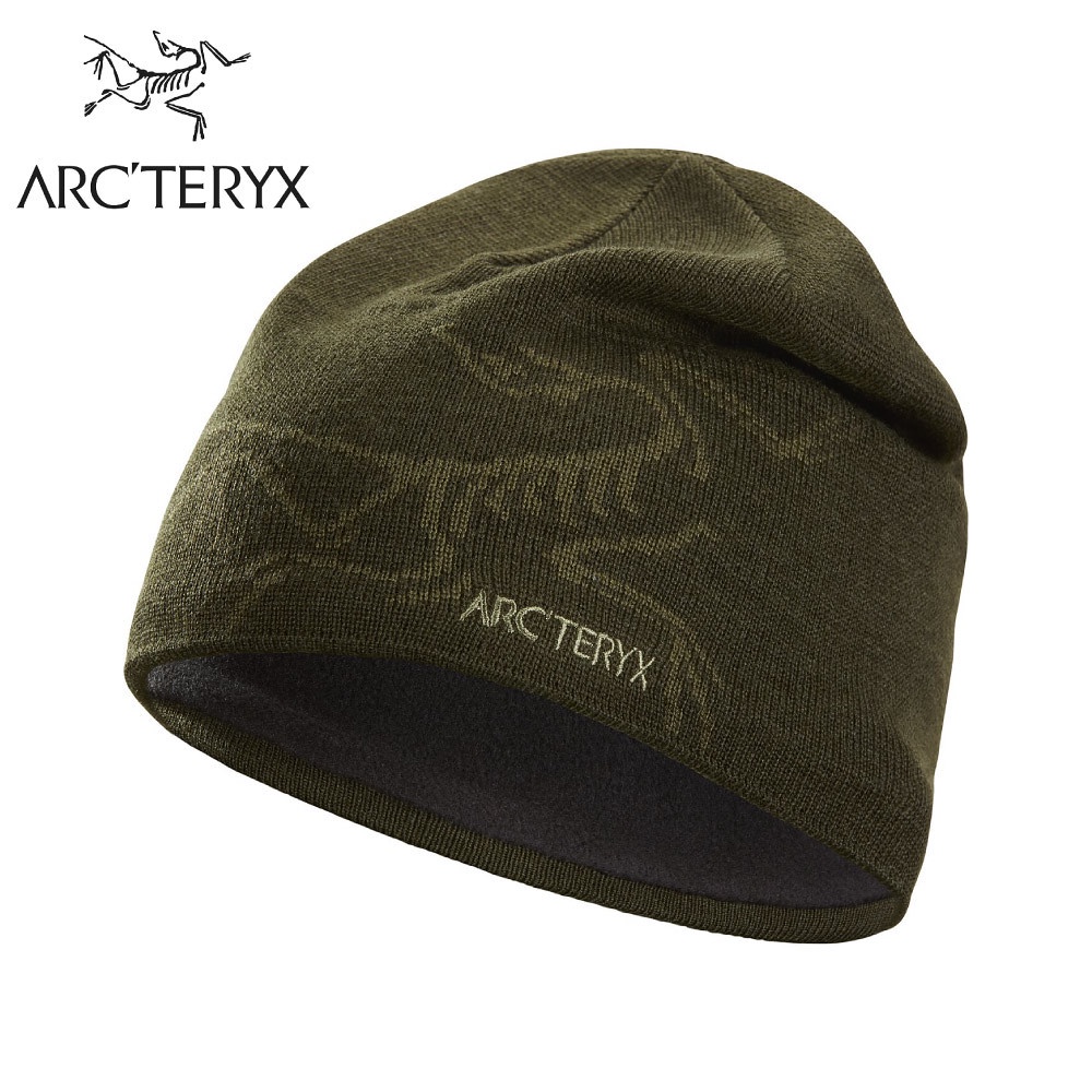 【ARC'TERYX Bird Logo 針織帽《故事綠/龍紋綠》】28879/毛帽/保暖帽/冬季帽