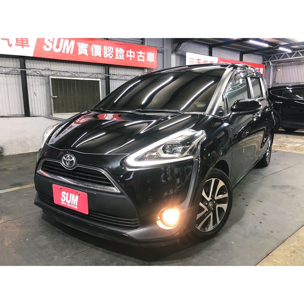 『二手車 中古車買賣』18年式 Toyota Sienta 7人座尊爵 實價刊登:50.8萬(可小議)