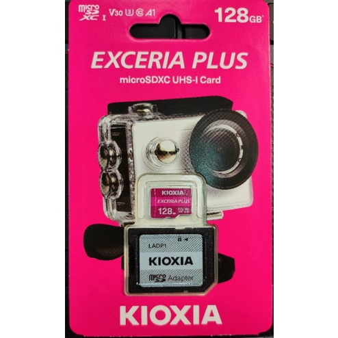 富基公司貨 五年保 KIOXIA EXCERIA PLUS microSDXC UHS-I 128G Toshiba