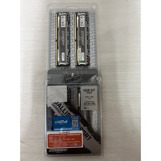 美光 DDR4-3200 2*8GB 16GB KIT 桌機記憶體