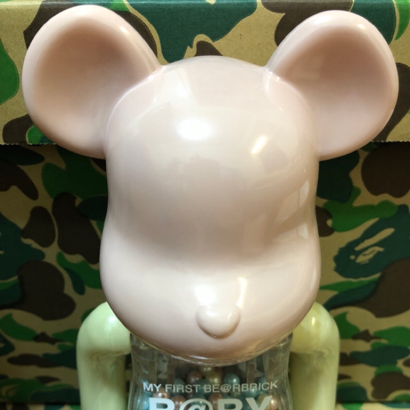 BE@RBRICK 粉千秋 MY FIRST B@BY 原色版 珠光 400%