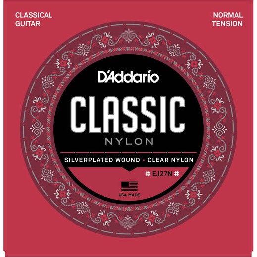 D'Addario EJ27N 古典吉他弦 28-43 Student 一般張力【桑兔】