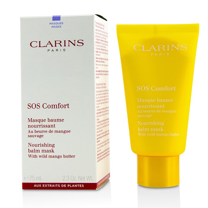 Clarins 克蘭詩 - SOS 野芒果滋養面膜 - 乾性肌膚適用