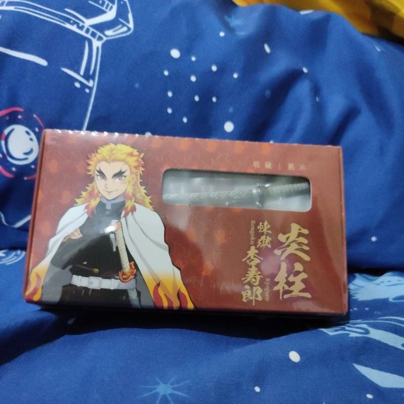 鬼滅 九柱日輪刀惡鬼滅殺炎柱 蝦皮購物