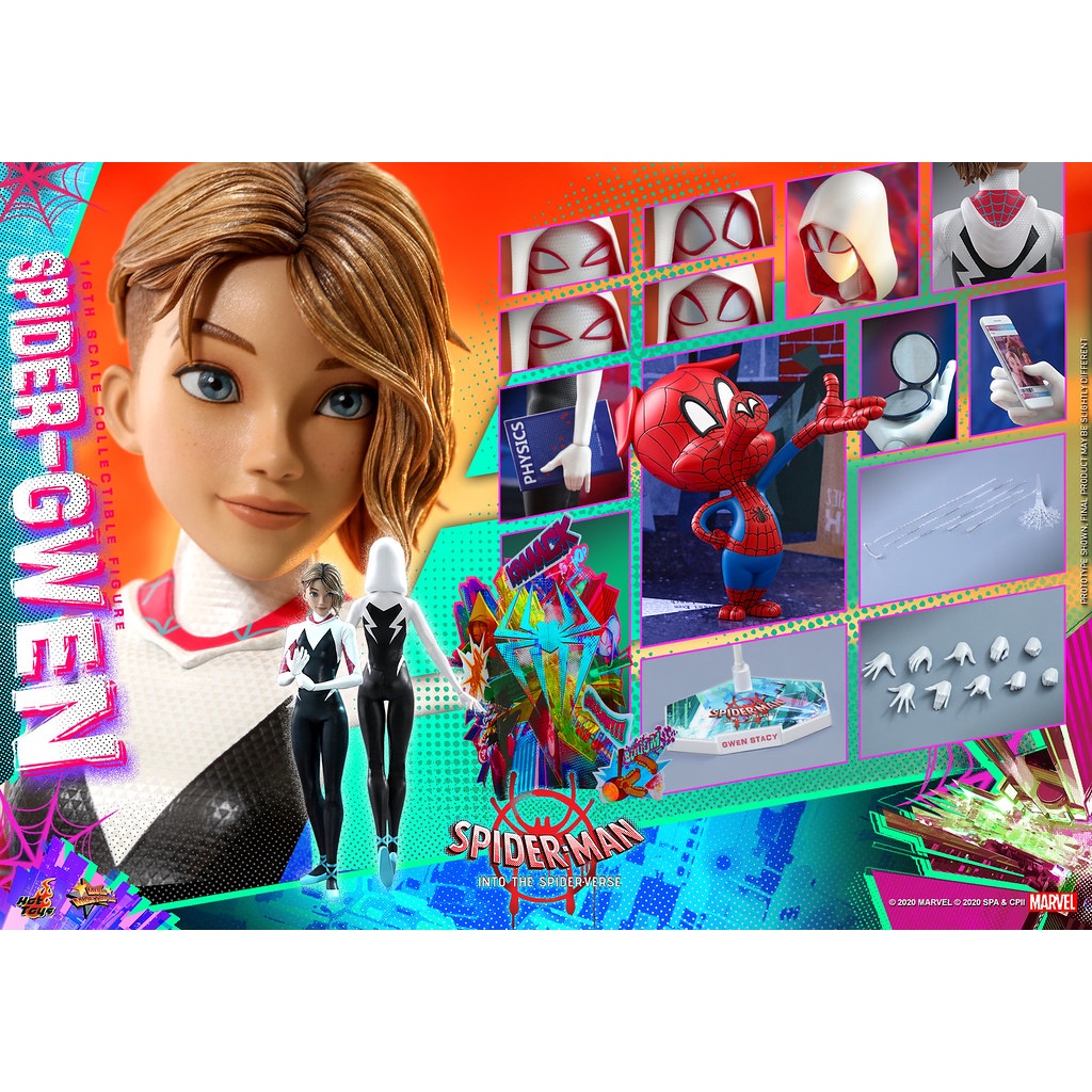 預購｜Hot Toys MMS576 蜘蛛人：新宇宙 女蜘蛛人·關 Spider Gwen 蜘豬人 關·史黛西