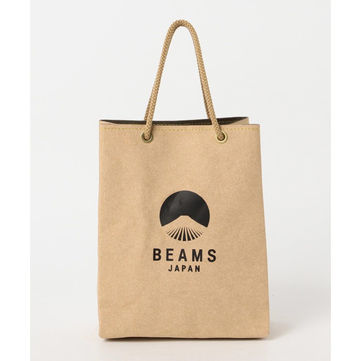 「心心選」代購 補貨到 日本BEAMS JAPAN Ｘ MAKOO 再生皮革購物袋（小／大／限定黑）
