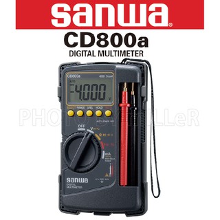 【含稅-可統編】日本 SANWA CD-800A / CD800A 數字電錶 多功能數位錶 數字萬用表 三用電表