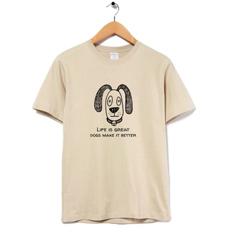 DOGS BETTER 中性短袖T恤 8色 狗貓動物毛小孩團體服班服禮物潮T上衣寬鬆