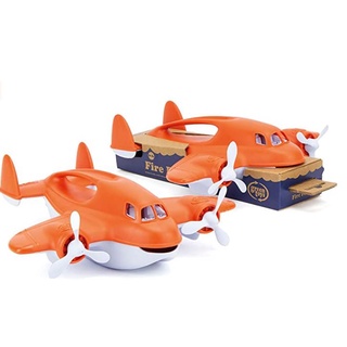 現貨 美國 Green Toys 玩沙玩具 洗澡玩具 Fire Plane 消防飛機