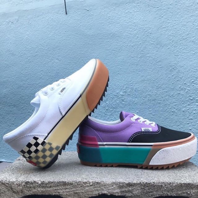 vans era stacked