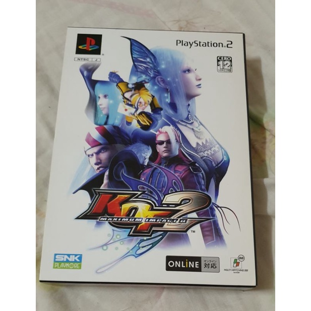 SONY PS2 KOF MAXIMUM IMPACT2 拳皇 格鬥天王 極限衝擊 2代 日版初版
