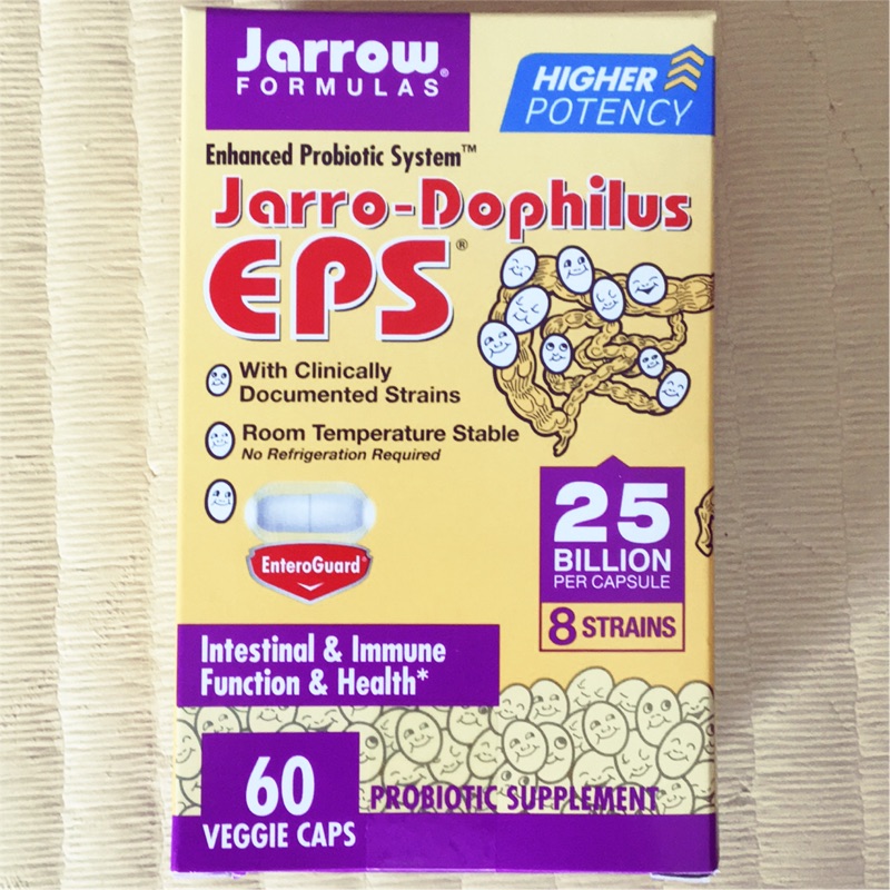 美國原裝正品Jarrow Formulas的Jarro-Dophilus EPS(250億個腸道益生菌)