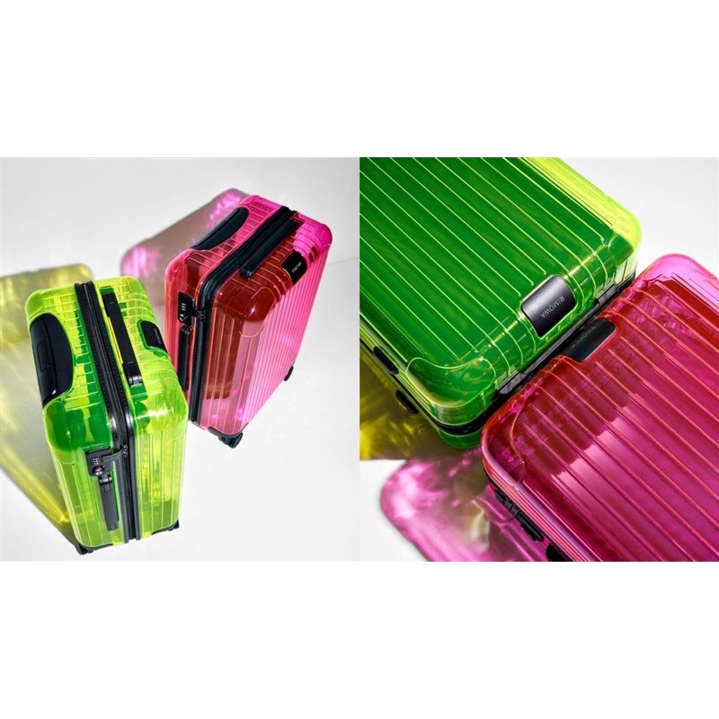 現貨🌈專櫃正品Rimowa半透明螢光色21吋行李箱⭐️ Essential Neon 登機箱✈️
