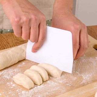 塑料蛋糕奶油麵團刮刀 / DIY 麵包披薩糕點切刀烘焙工具廚房配件